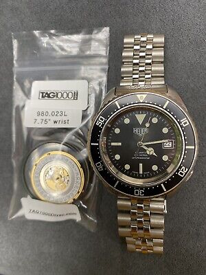 👍 TAG HEUER 980.023 Deep Dive 1000m Black 844 Submarine 👍 TAG HEUER 980.023 Deep Dive 1000m Black 844 Submarine