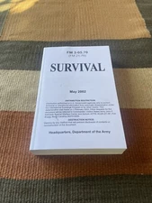 Newest issue Military Survival manual FM 21-76 real military issue