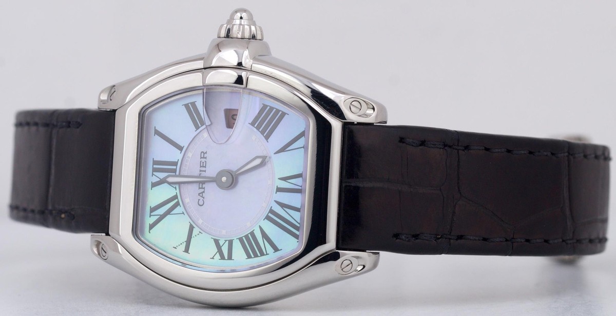 Cartier マネークリップ 　ロードスター MINT Cartier Roadster CHRISTMAS Limited 31mm MOP Quartz