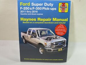 Repair Manual Haynes 36064 Ford Super Duty F250 & F350 Pick-ups | eBay