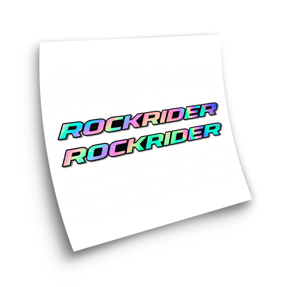 STAR SAM® Bike Frame Stickers ROCKRIDER Adhesives bikes decals MTB cycling
