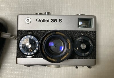 ■ 美品 ■ Rollei 35 S Sonnar 40mm F2.8 Rollei 35S 35 S Black 40mm f2.8 Zeiss Sonnar Camera -Good Meter- [EXC]