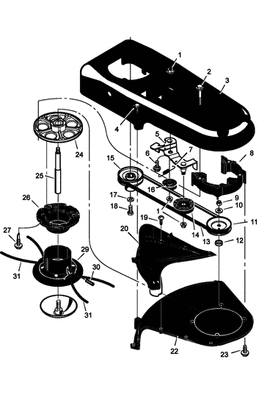 Trimmer Parts Diagram Murray Walk Behind String Trimmer Sarlo