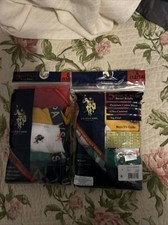USPA Polo Assn. 5 pack boys briefs ages Large 12-14 multicolor 2 Packs