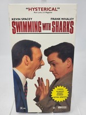 Swimming With Sharks VHS 1996 Kevin Spacey Frank Whaley Benicio Del Toro Comedy