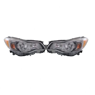 Halogen Headlight Left & Right For 13-15 Subaru XV Crosstrek