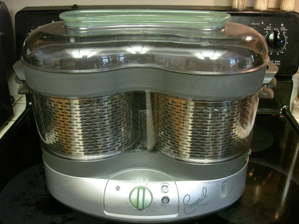 EMERILWARE STEAMER BY TFAL SERIES 06 COOKWARE EMERIL EUC - Image 4 of 4