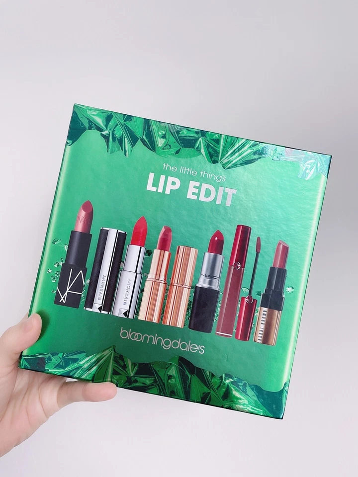 Bloomingdales Lip Edit the Little Things Set 6 Stück Neu im Karton kostenloser Versand