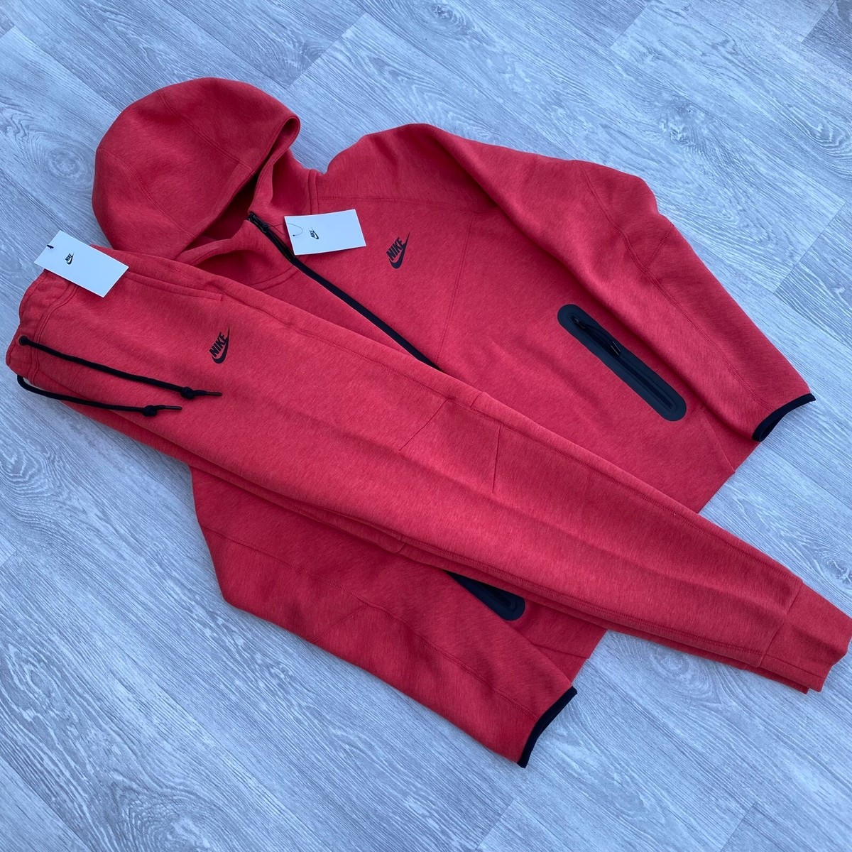 Nike Tech Fleece Full Tracksuit Zip Hoodie Slim Joggers Sweatpants