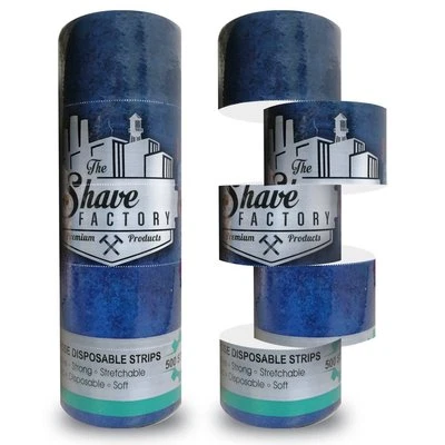 NECK STRIP rolls | Disposable and elastic paper collar | Barber and Salon Cape