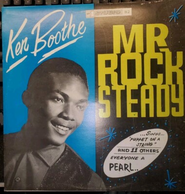 KEN BOOTHE MR ROCK STEADY VINYL LP STUDIO ONE PRO CLEANED