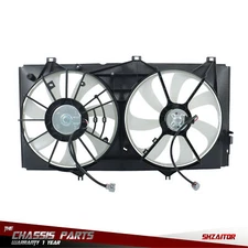 Radiator Condenser Cooling Fan Assembly For Toyota Camry 2001-07 Avalon 2005-12