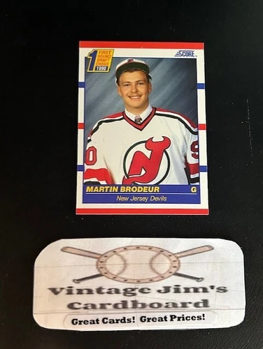 Martin Brodeur 1990-91 Score #439 RC Pack Fresh! NM-MINT! Devils Grade It!👀🔥🔥