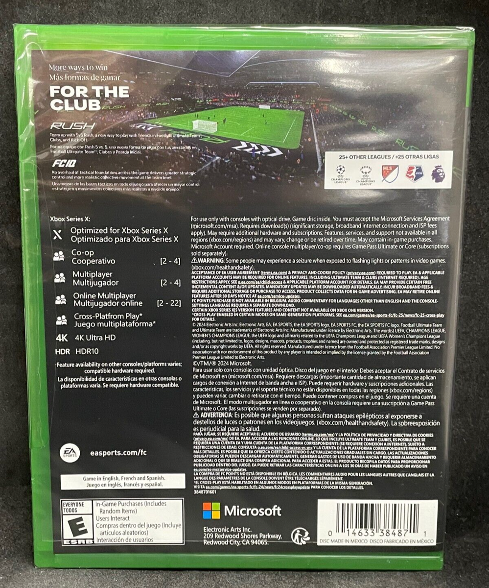 EA Sports FC 25 (Xbox Series X / Xbox One) BRAND NEW 14633384871| eBay