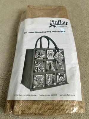 Pinflair Creative Crafts, Create Go Green Einkaufstasche & Anleitung, NEU