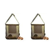 2PCS Borsa Rete Caccia Funghi Raccolta Funghi Cestino Collezione Borsa 4695