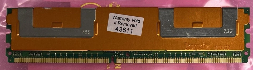 HP 398705-051 512MB 1Rx8 PC2-5300F-555-11. - Image 4 of 4