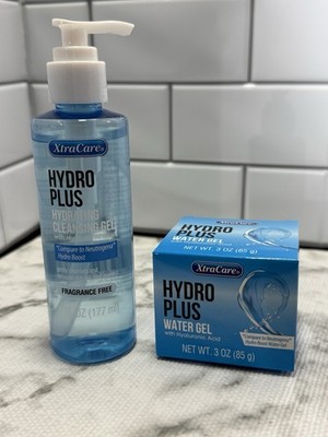 XtraCare Hydro Plus Hydrating Cleansing Gel & Water Gel Hyaluronic Acid