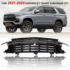 HC Style Front Grille For 2021 2022 2023 2024 Chevrolet Tahoe Suburban
