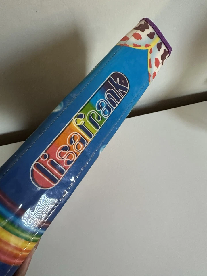 Lisa Frank Rainbow Chaser & Lollipop Horses 3 Anillos Cremallera Carpeta Raro Retro LEER Foto 3 de 4