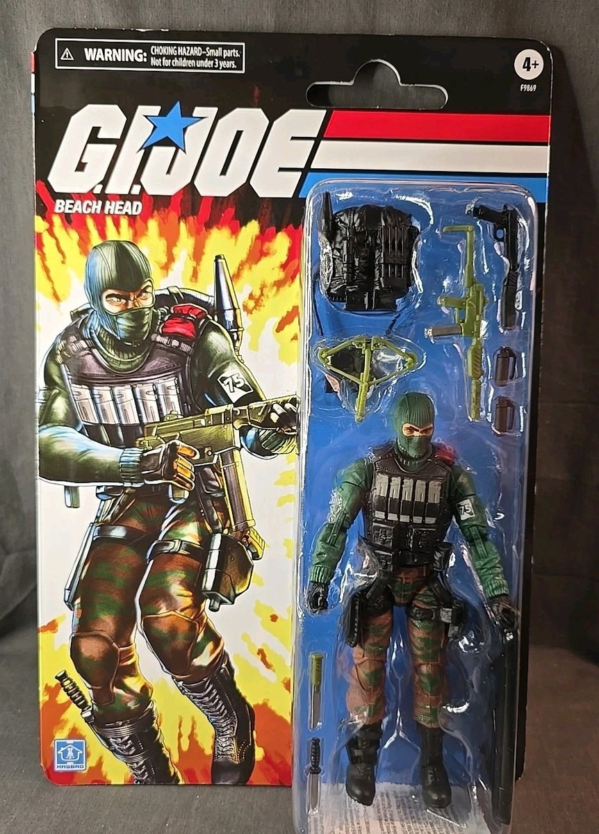 G.I. Joe Classified Series Retro Carded 6-Inch Beach Head figure