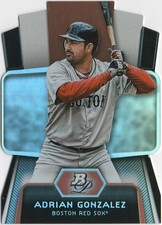 Adrian Gonzalez 2012 BOWMAN PLATINUM BASEBALL Cutting Edge Stars #CES-AG Red Sox