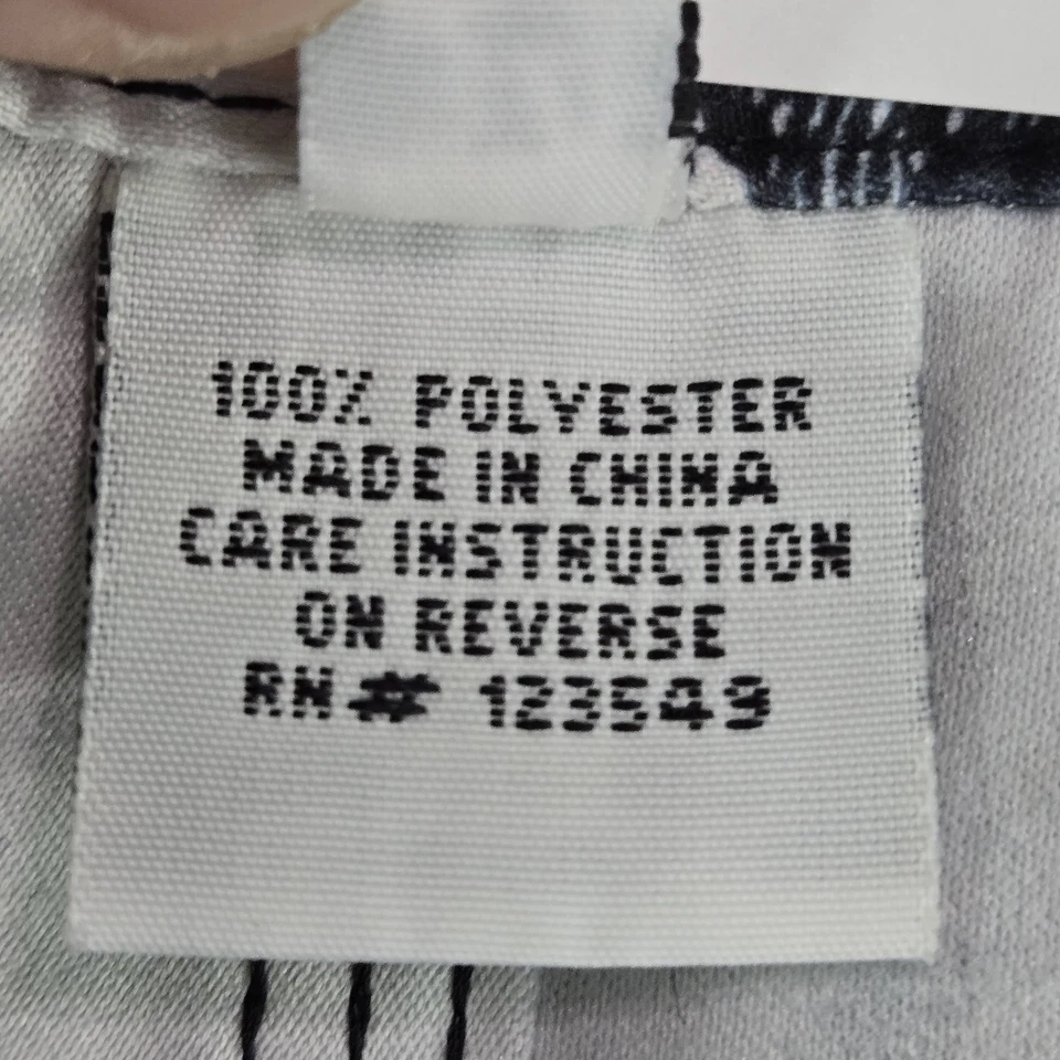 Rusty Men Board Shorts 34 Black Red Logo Embroidery Graphic Print Skull Lion - Image 4 of 4