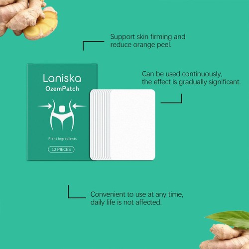 1-10X Laniska Ozempatch Natural Plant Fat Loss and Shaping Patch Safe Effective, - Picture 3 of 19