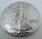1942 Denver Mint USA Walking Liberty Half Dollar 90% Silver Coin Mint D A26