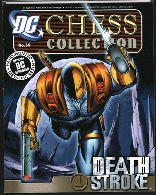 Eaglemoss DC Chess Collection #36 Deathstroke Figure and Magazine