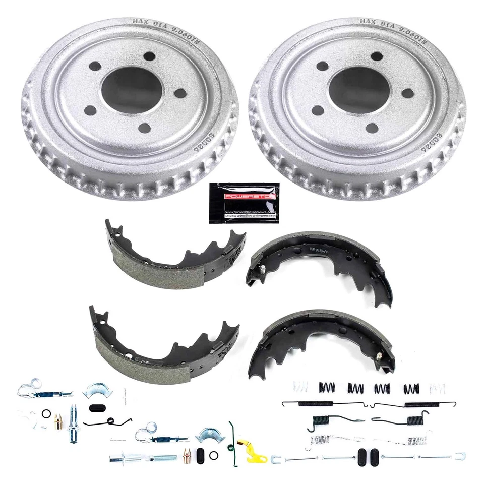 PowerStop KOE15335DK Drum & Shoe Kit For Ford Ranger 1998-2009 Driver Rear Foto 2 de 3
