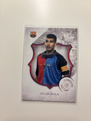 2025 Topps Barcelona 125th Anniversary Pep Guardiola Base 