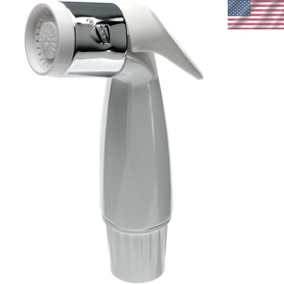 #ad Danco 88740 White Spray Head Thumb Controlled High Pressure Kitchen Accessory $17.99