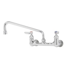 T and S Brass B-0231 Double Pantry Faucet - Chrome