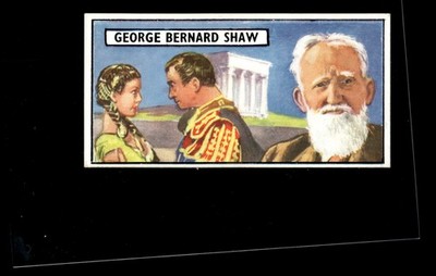 1966 Lyons Maid Famous People George Bernard Shaw #28 HIGHER HIGH GRADE