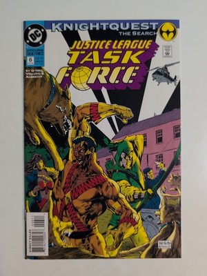 Justice League Task Force #6 Martian Manhunter DC Comics 1993