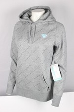 Hooey Women's Rope Like a Girl Hoody Hoodie All Over Print Gray HH1207GY