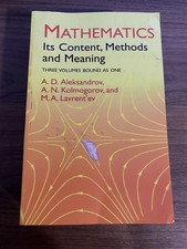 Mathematics: Its Content, Methods and Meaning...