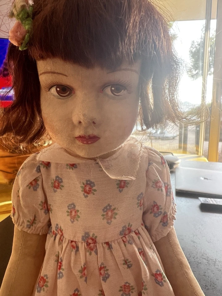 Poupée Lenci originale en feutre – Italie, années 1920–1930 - Photo 4/4