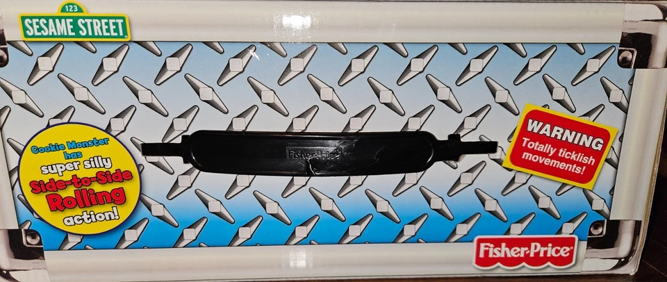 Galleta de Plaza Sésamo Monstruo Cosquillas Abdomen TMX Amigo Nueva Caja Sellada Fisher Price Foto 4 de 4