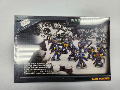 Warhammer 40000 40K Space Wolves Wolf Blood Claws sealed box OOP 4926 B