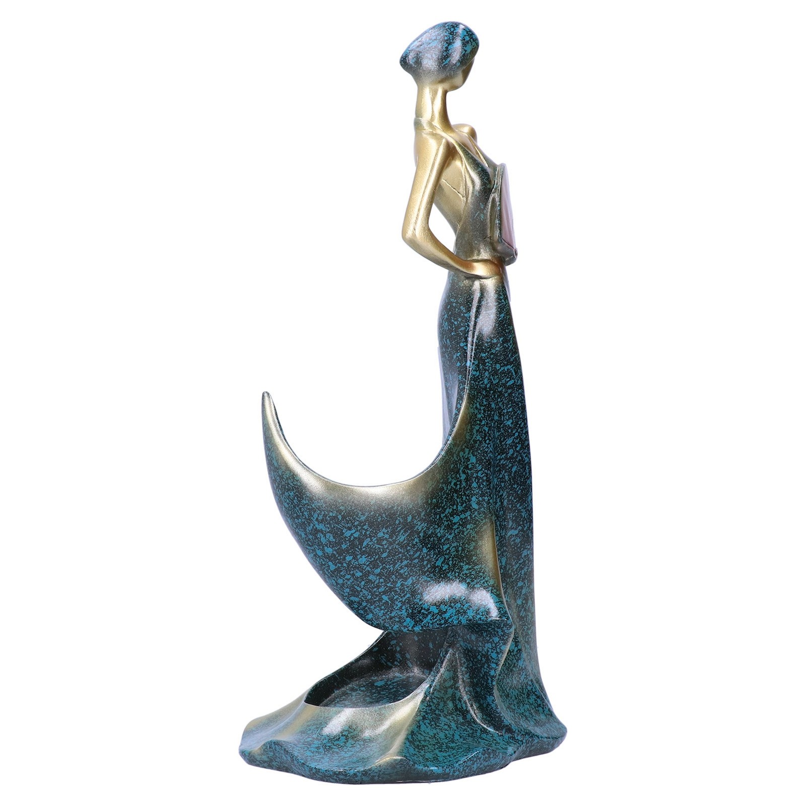 Girl Figurines Wine Holder Wine Bottle Rack Stand For Bar Counter Home Decor