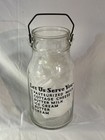 One-Gallon Avon Dairies Rochester NY Milk Bottle Glass w/ Metal Handle- vintage  — photo 4