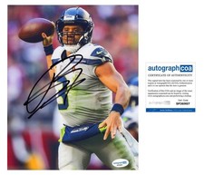 Russell Wilson AUTOGRAPH Signed Seattle Seahawks Autographed 8x10 Photo ACOA