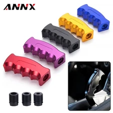Aluminum Alloy Slotted Pistol Grip Handle Universal Manual Gear Shift Knob JDM