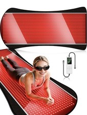 Extra Large Red Light Therapy Mat for Body, 1408 Leds Dual Wavelength Infrared