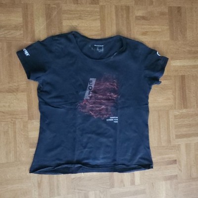 Mammut XL European outdoor film tour damen t shirt schwarz EOFT