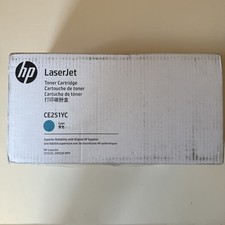 HP CE251YC Toner Cartridge Cyan High Yield Genuine Sealed In Box