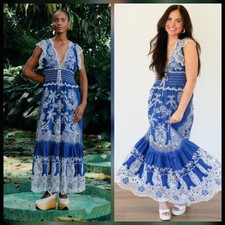 XL FARM Rio Romantic Richelieu Maxidress