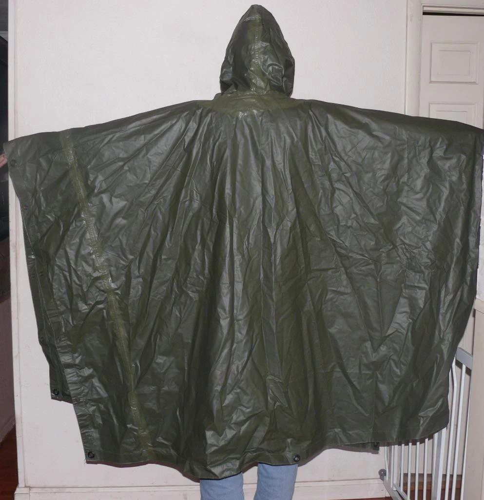 Vietnam Poncho In Original Vietnam War Personal & Field Gear for